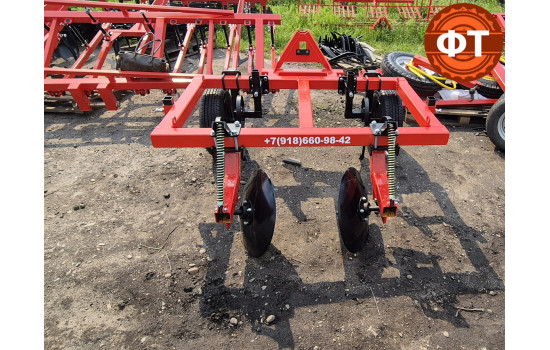 Дисковый окучник под спаренный рядок