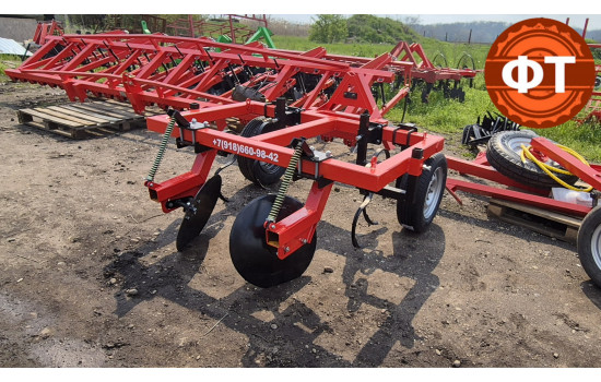 Дисковый окучник под спаренный рядок