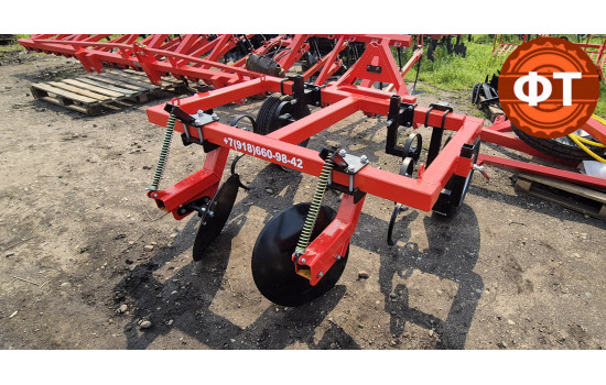 Дисковый окучник под спаренный рядок