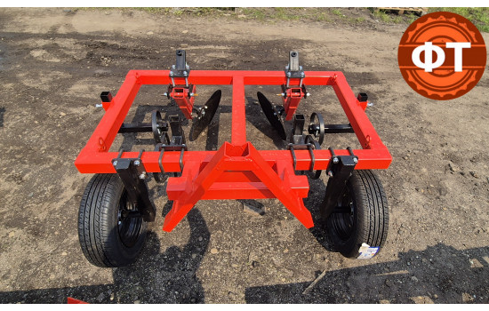 Дисковый окучник под спаренный рядок