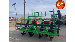 Картофелесажалка КФСК-4ЦК, транспортерная 4-х рядная под капельную ленту