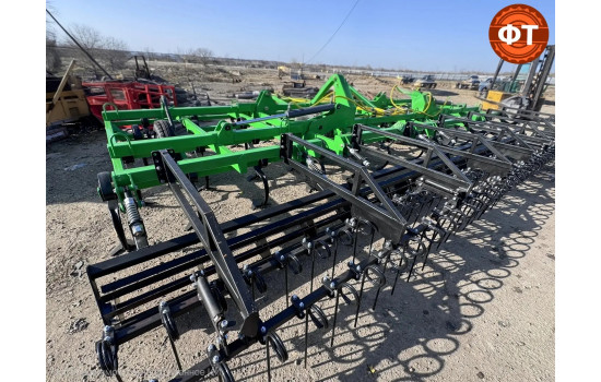 Культиватор КСП 8м Раскладной на S-стойке с регулируемым штригелем и катками