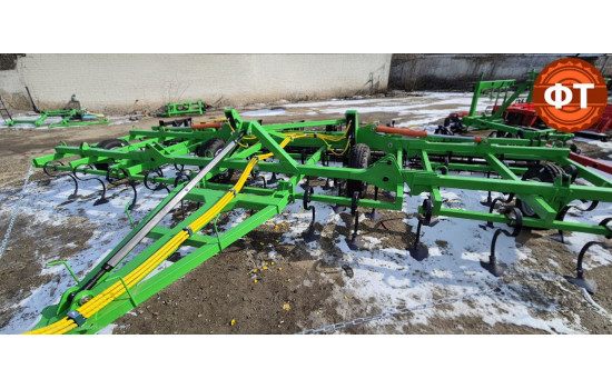 Культиватор раскладной КПС 8 на S -стойке с штригелем и катками