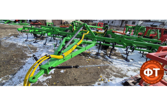Культиватор раскладной КПС 8 на S -стойке с штригелем и катками