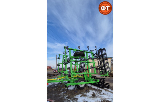 Культиватор раскладной КПС 8 на S -стойке с штригелем и катками