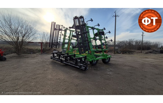 Культиватор раскладной КПС 8 на S -стойке с штригелем и катками